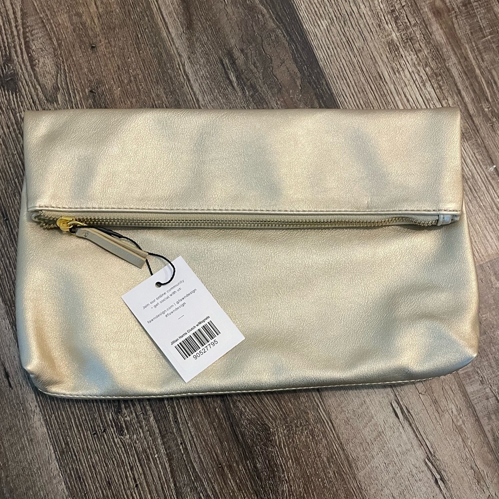 FAWN Foldover Clutch